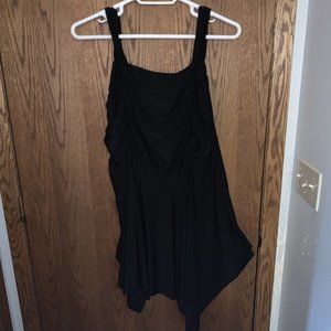 Cute black tank blouse